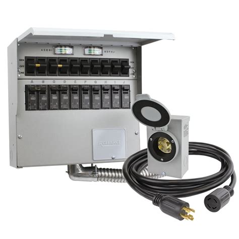 electrical box transfer switch|outside generator transfer switch.